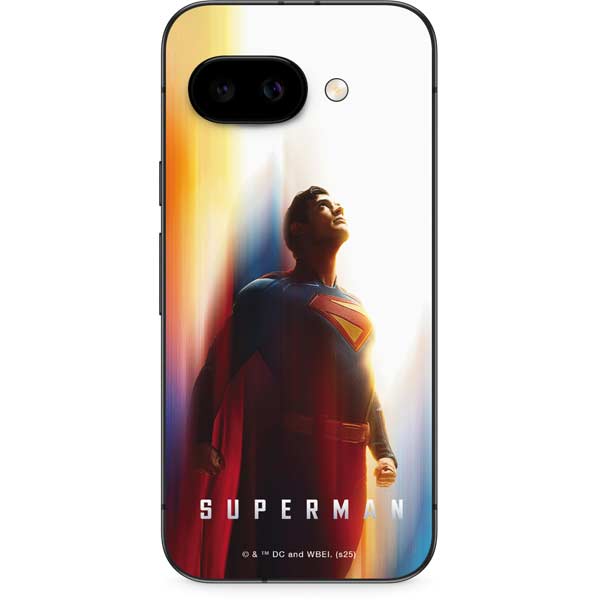 Superman 2025 Man of Steel Ascension Heroic Glow Google Pixel 9a Skin