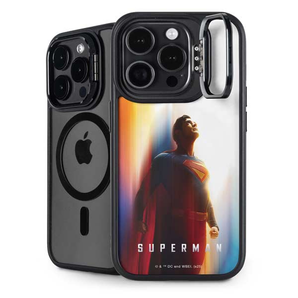 Superman 2025 Man of Steel Ascension Heroic Glow iPhone 14 Pro Kickstand Case