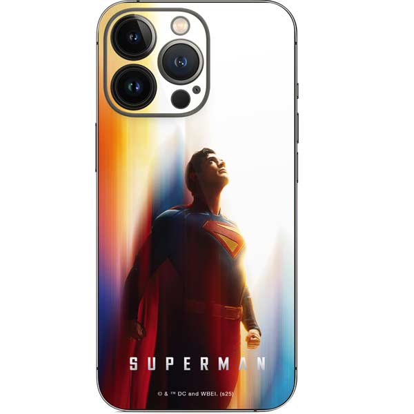 Superman 2025 Man of Steel Ascension Heroic Glow iPhone 15 Pro Skin