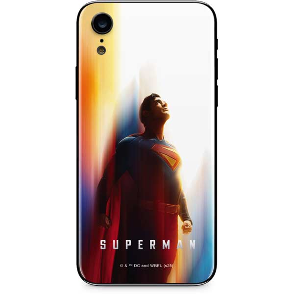 Superman 2025 Man of Steel Ascension Heroic Glow iPhone XR Skin