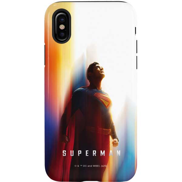 Superman 2025 Man of Steel Ascension Heroic Glow iPhone XS Pro Case