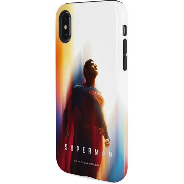 Superman 2025 Man of Steel Ascension Heroic Glow iPhone XS Pro Case