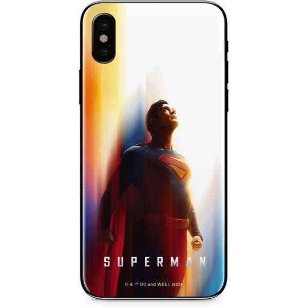 Superman 2025 Man of Steel Ascension Heroic Glow iPhone XS Skin