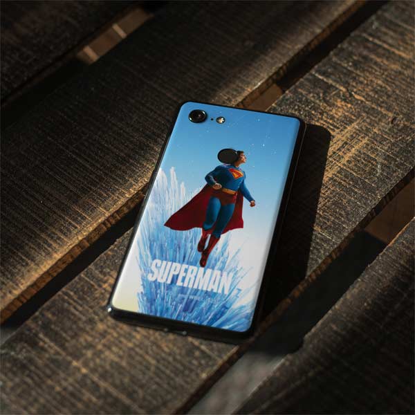 Superman 2025 Fortress of Solitude Classic Rise Google Pixel 3 Skin
