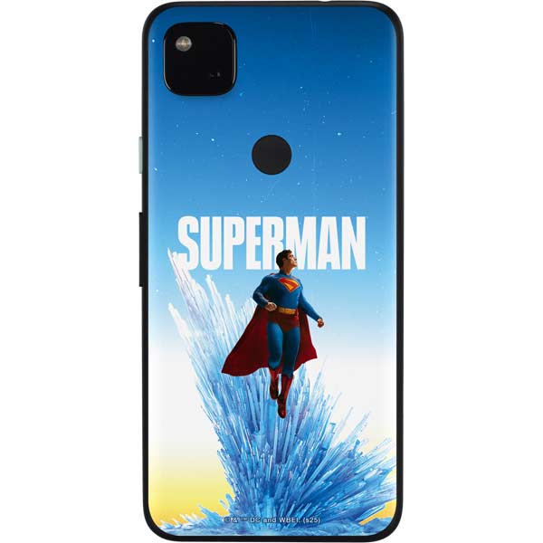 Superman 2025 Fortress of Solitude Classic Rise Google Pixel 4a Skin