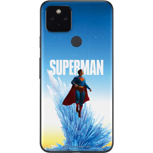 Superman 2025 Fortress of Solitude Classic Rise Google Pixel 5a Skin