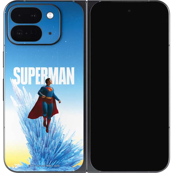 Superman 2025 Fortress of Solitude Classic Rise Google Pixel 9 Pro Fold Skin