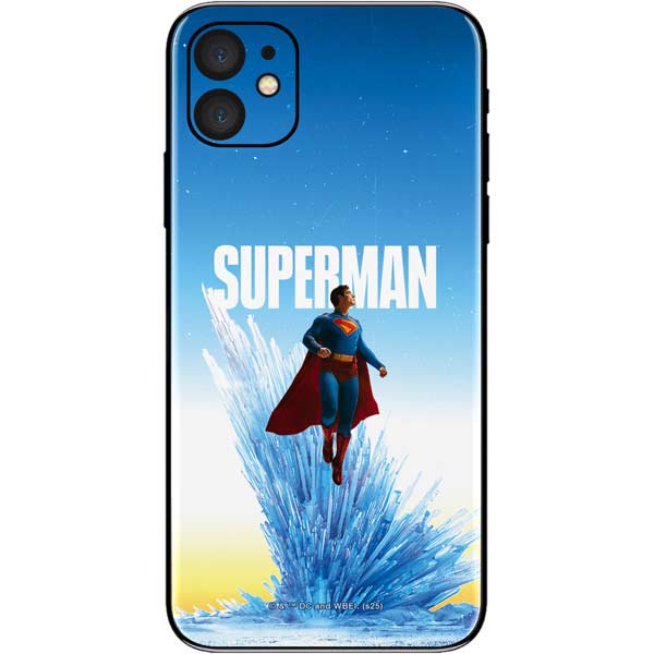 Superman 2025 Fortress of Solitude Classic Rise iPhone 11 Skin
