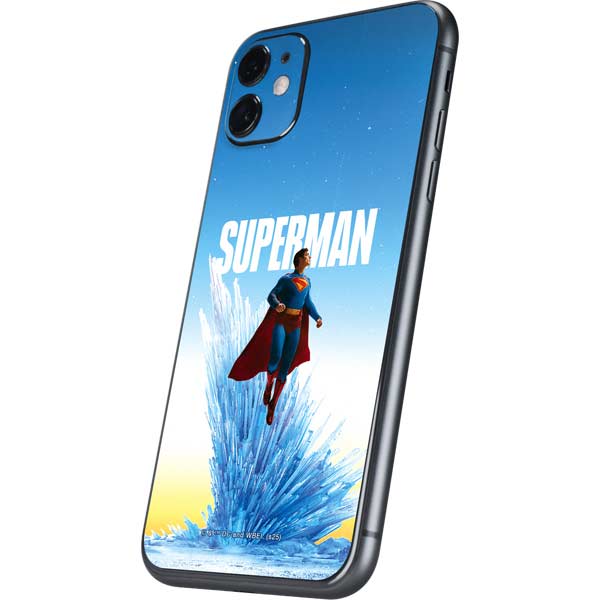 Superman 2025 Fortress of Solitude Classic Rise iPhone 11 Skin