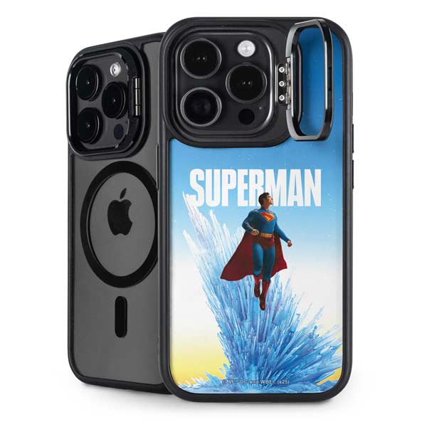 Superman 2025 Fortress of Solitude Classic Rise iPhone 14 Pro Max Kickstand Case