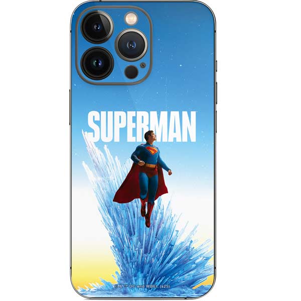 Superman 2025 Fortress of Solitude Classic Rise iPhone 14 Pro Skin