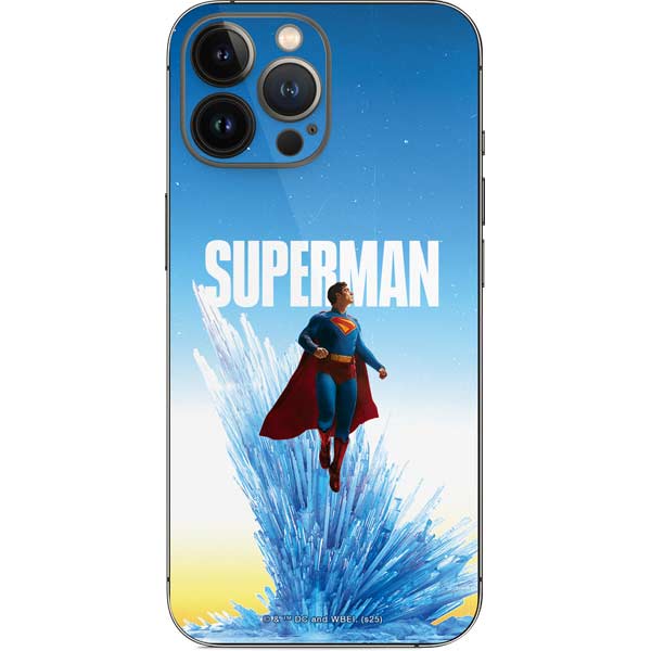Superman 2025 Fortress of Solitude Classic Rise iPhone 15 Pro Max Skin