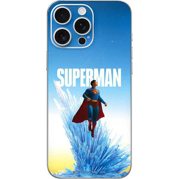 Superman 2025 Fortress of Solitude Classic Rise iPhone 16 Pro Max Skin