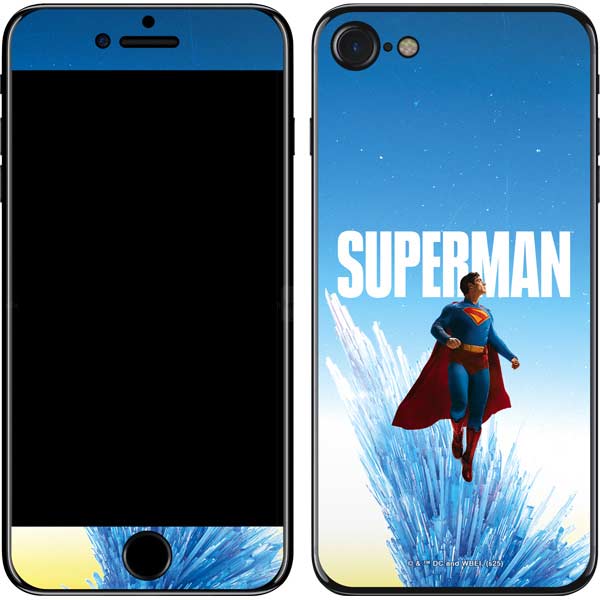 Superman 2025 Fortress of Solitude Classic Rise iPhone SE (2nd & 3rd Gen) Skin