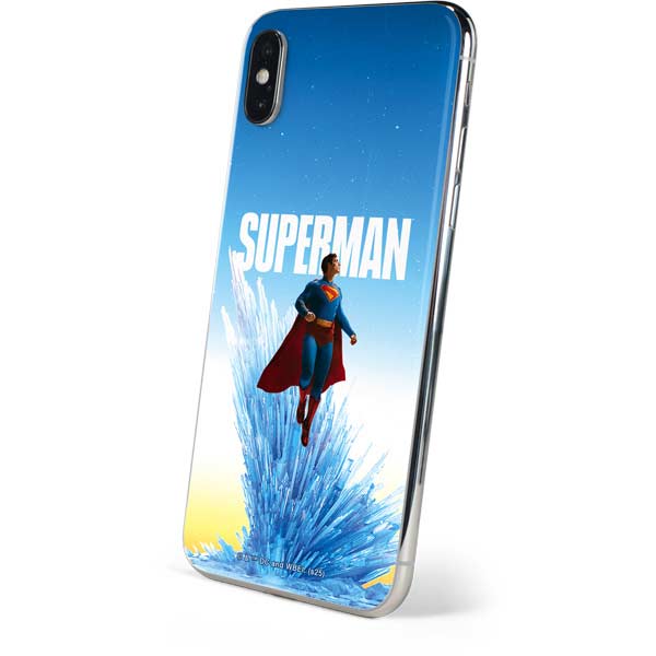 Superman 2025 Fortress of Solitude Classic Rise iPhone XS Skin