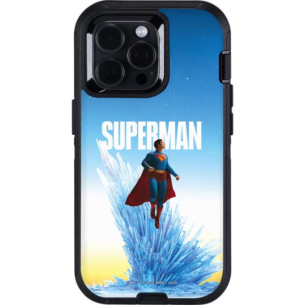 Superman 2025 Fortress of Solitude Classic Rise Otterbox Defender iPhone Skin