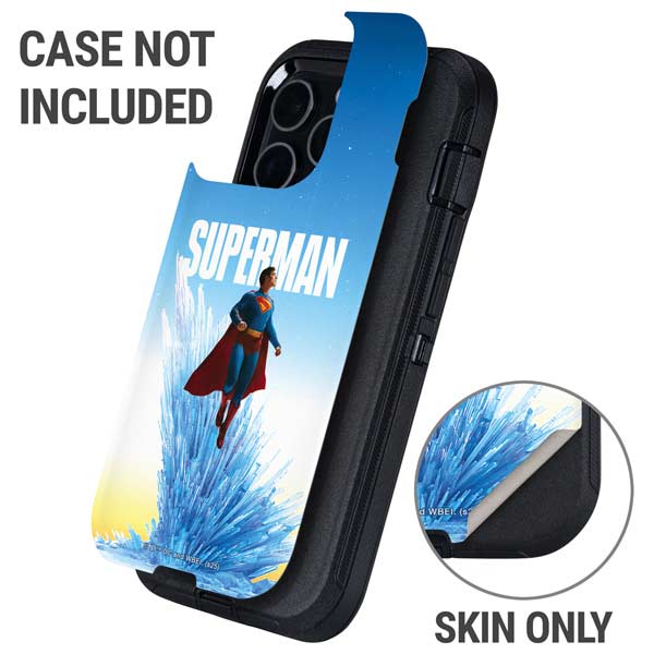 Superman 2025 Fortress of Solitude Classic Rise Otterbox Defender iPhone Skin