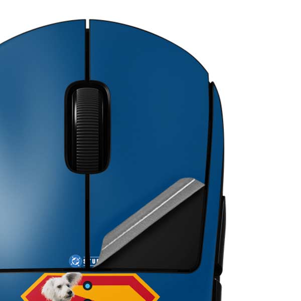 Superman 2025 Krypto the Super Dog G Pro Wireless Gaming Mouse Skin