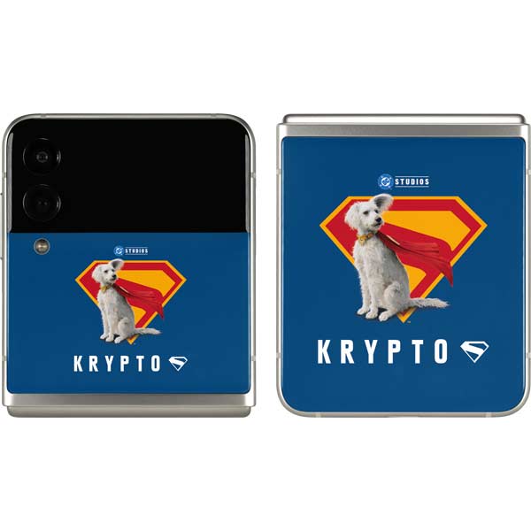 Superman 2025 Krypto the Super Dog Galaxy Z Flip3 5G Skin