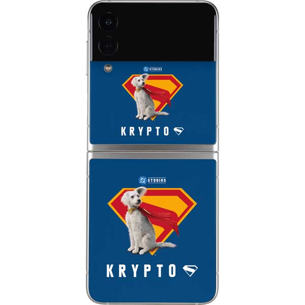 Superman 2025 Krypto the Super Dog Galaxy Z Flip3 5G Skin