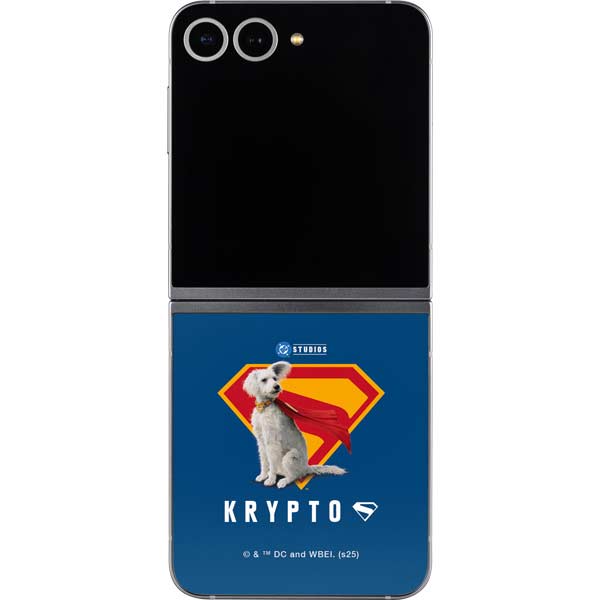 Superman 2025 Krypto the Super Dog Galaxy Z Flip6 Skin