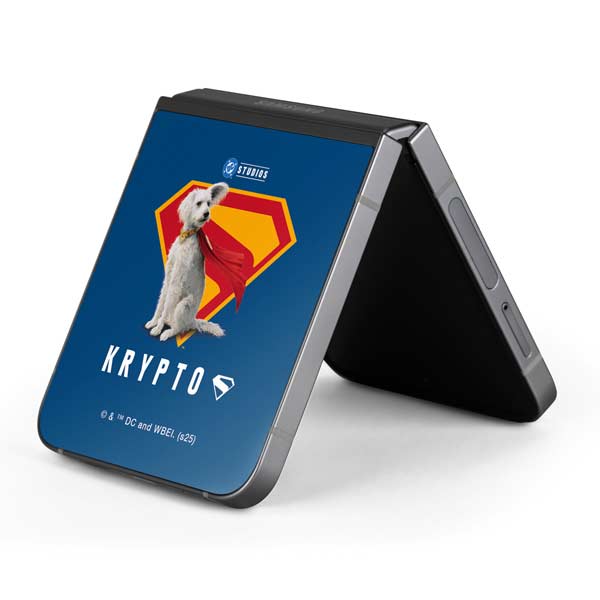 Superman 2025 Krypto the Super Dog Galaxy Z Flip6 Skin