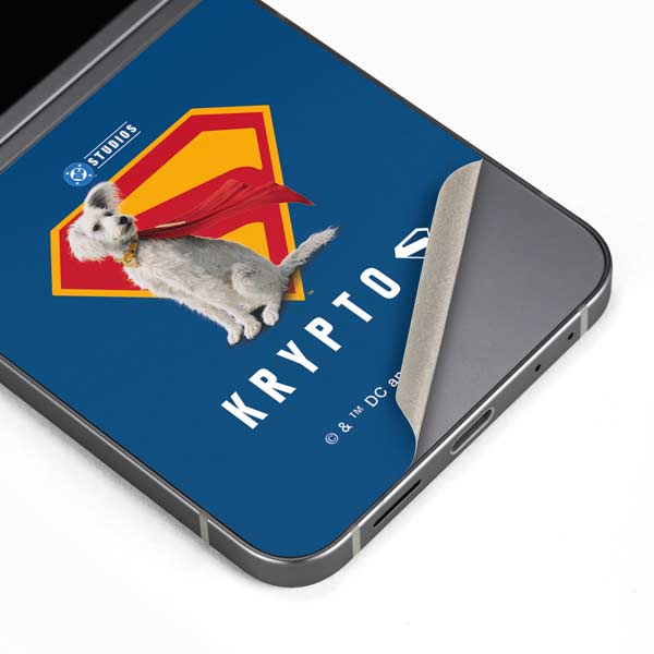 Superman 2025 Krypto the Super Dog Galaxy Z Flip6 Skin