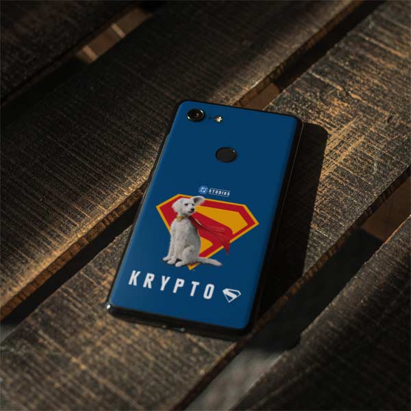 Superman 2025 Krypto the Super Dog Google Pixel 3 Skin