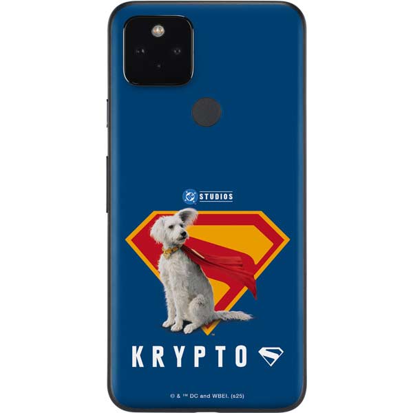 Superman 2025 Krypto the Super Dog Google Pixel 5a Skin