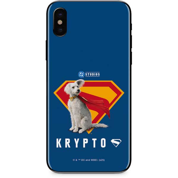 Superman 2025 Krypto the Super Dog iPhone X Skin