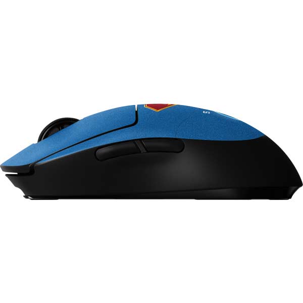 Superman 2025 Classic Superman Shield Emblem G Pro Wireless Gaming Mouse Skin