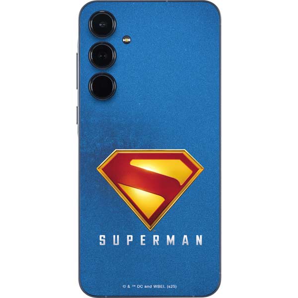 Superman 2025 Classic Superman Shield Emblem Galaxy A35 5G Skin