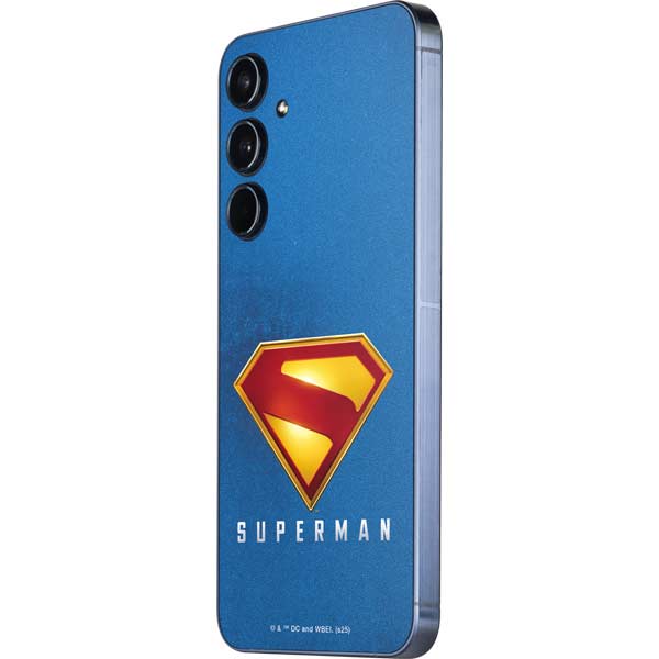 Superman 2025 Classic Superman Shield Emblem Galaxy A55 5G Skin