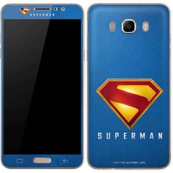 Superman 2025 Classic Superman Shield Emblem Galaxy J7 Skin
