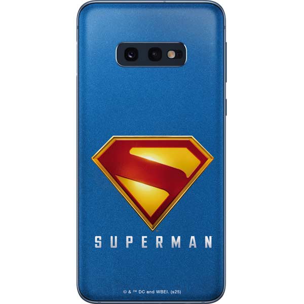 Superman 2025 Classic Superman Shield Emblem Galaxy S10e Skin
