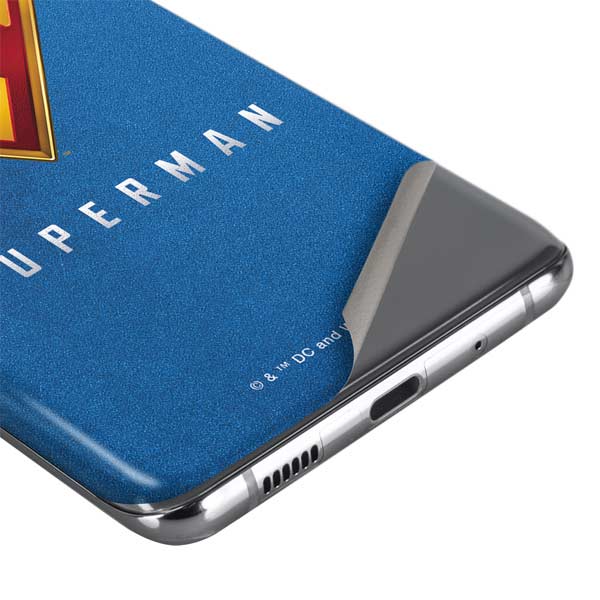Superman 2025 Classic Superman Shield Emblem Galaxy S20 Skin