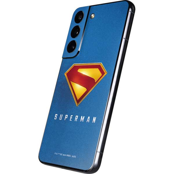 Superman 2025 Classic Superman Shield Emblem Galaxy S22 Skin