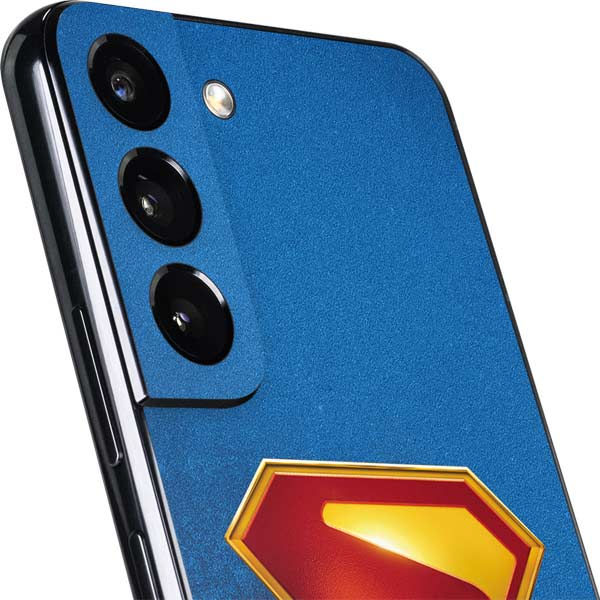 Superman 2025 Classic Superman Shield Emblem Galaxy S22 Skin