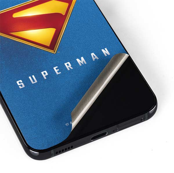 Superman 2025 Classic Superman Shield Emblem Galaxy S22 Skin