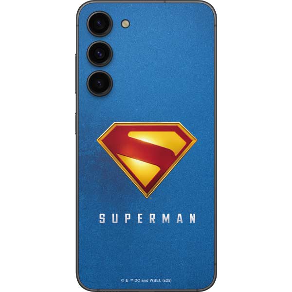 Superman 2025 Classic Superman Shield Emblem Galaxy S23 FE Skin