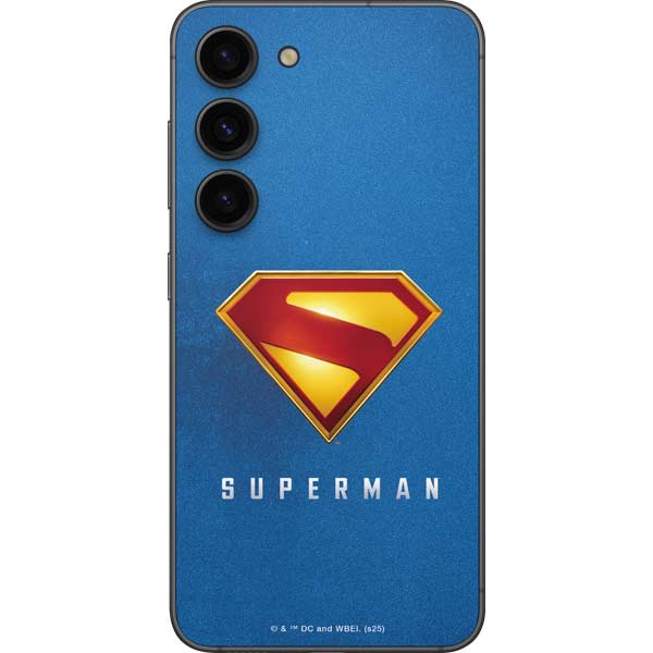 Superman 2025 Classic Superman Shield Emblem Galaxy S23 Skin