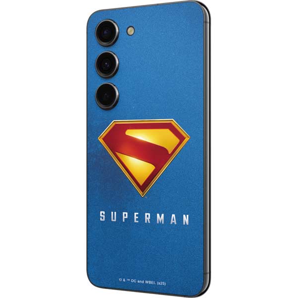 Superman 2025 Classic Superman Shield Emblem Galaxy S23 Skin