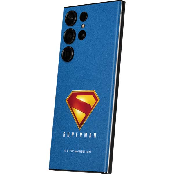 Superman 2025 Classic Superman Shield Emblem Galaxy S23 Ultra Skin