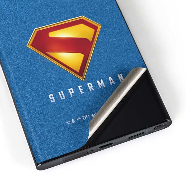 Superman 2025 Classic Superman Shield Emblem Galaxy S23 Ultra Skin