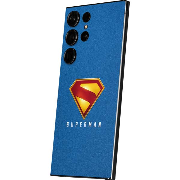 Superman 2025 Classic Superman Shield Emblem Galaxy S24 Ultra Skin