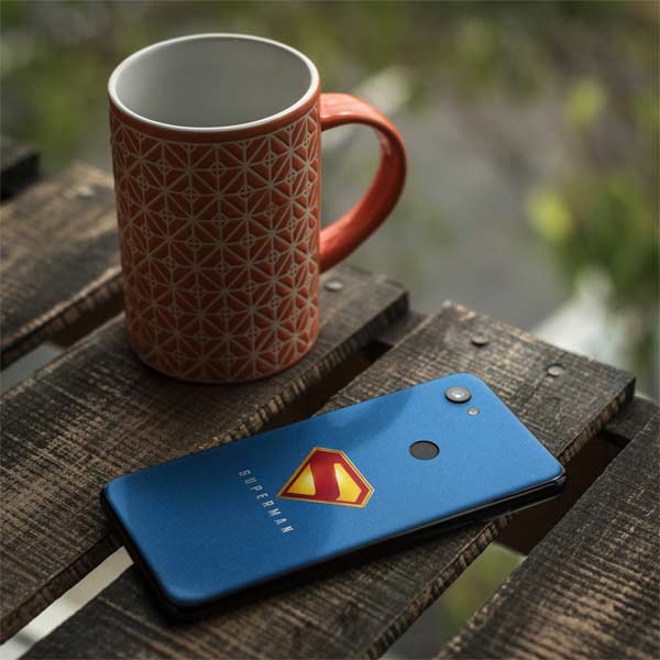 Superman 2025 Classic Superman Shield Emblem Google Pixel 3a Skin
