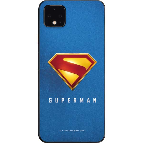 Superman 2025 Classic Superman Shield Emblem Google Pixel 4 XL Skin