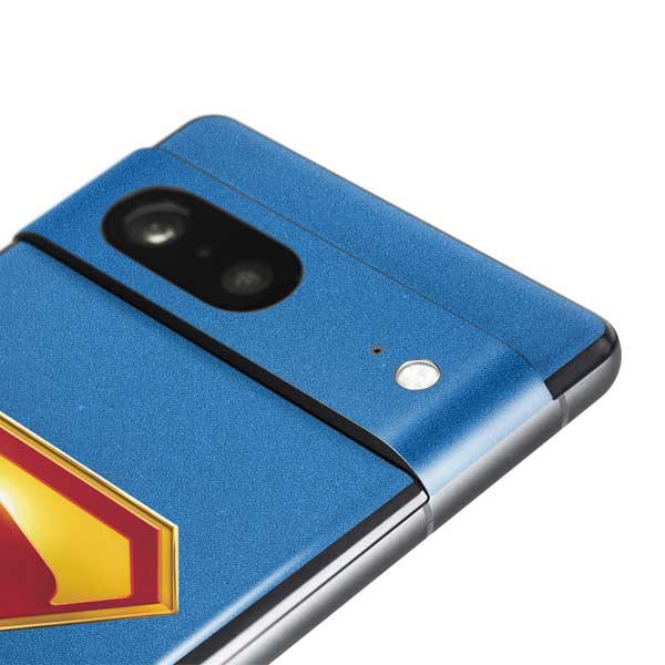 Superman 2025 Classic Superman Shield Emblem Google Pixel 7 Skin