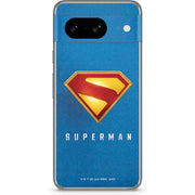 Superman 2025 Classic Superman Shield Emblem Google Pixel 8 Skin