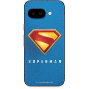 Superman 2025 Classic Superman Shield Emblem Google Pixel 9a Skin
